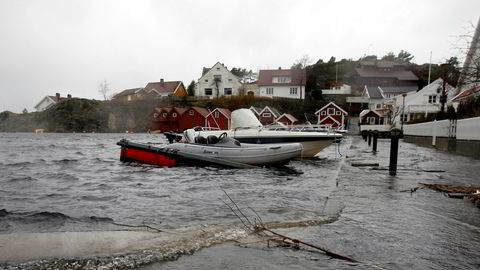 I Kommune-Norge er smått ikke godt, skriver Øystein Dørum. Bildet er fra Søgne.