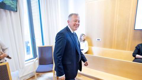 Nicolay Skarning, Ikeas advokat, under rettsforhandlingene i Oslo tingrett i mai.