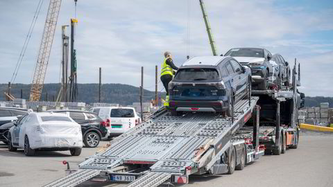 Selskapet Axess Logistics kjøpte den konkursrammede konkurrenten ATS og er nå nærmest enerådende på håndtering av nye biler fra Drammen havn.