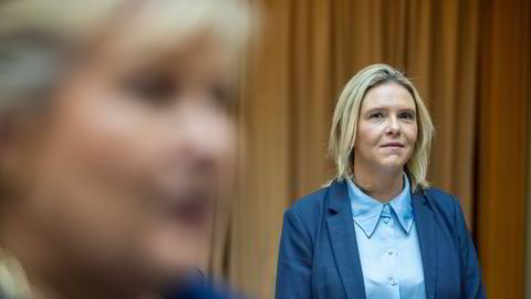 Høyre takket nei til pengene fra «Aksjon for borgerlig valgseier». Slike kvaler har de ikke i Frp, skriver Per Vidar Kjølmoen (Ap). Frp-leder Sylvi Listhaug.