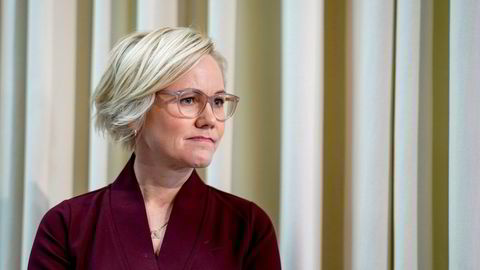 Helse- og omsorgsminister Ingvild Kjerkol (Ap) letter opp mye, men ikke alt.