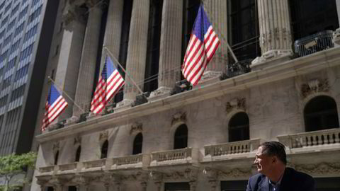 Høsten har vært smertefull for meglerne på New York Stock Exchange. Her fra børsbygningen tidligere i september.