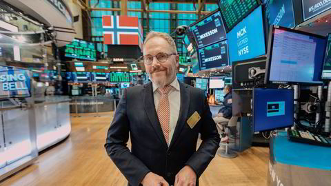 Freyr-sjef Tom Einar Jensen mottok 27 millioner kroner i lønn pluss opsjoner fra Freyr i 2021, skriver artikkelforfatterne. Jensen her ved notering av selskapet på New York-børsen i 2021.