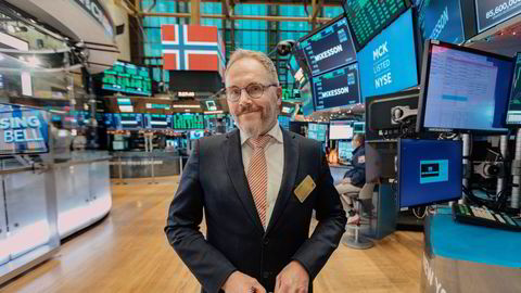 Freyr-sjef Tom Einar Jensen mottok 27 millioner kroner i lønn pluss opsjoner fra Freyr i 2021, skriver artikkelforfatterne. Jensen her ved notering av selskapet på New York-børsen i 2021.