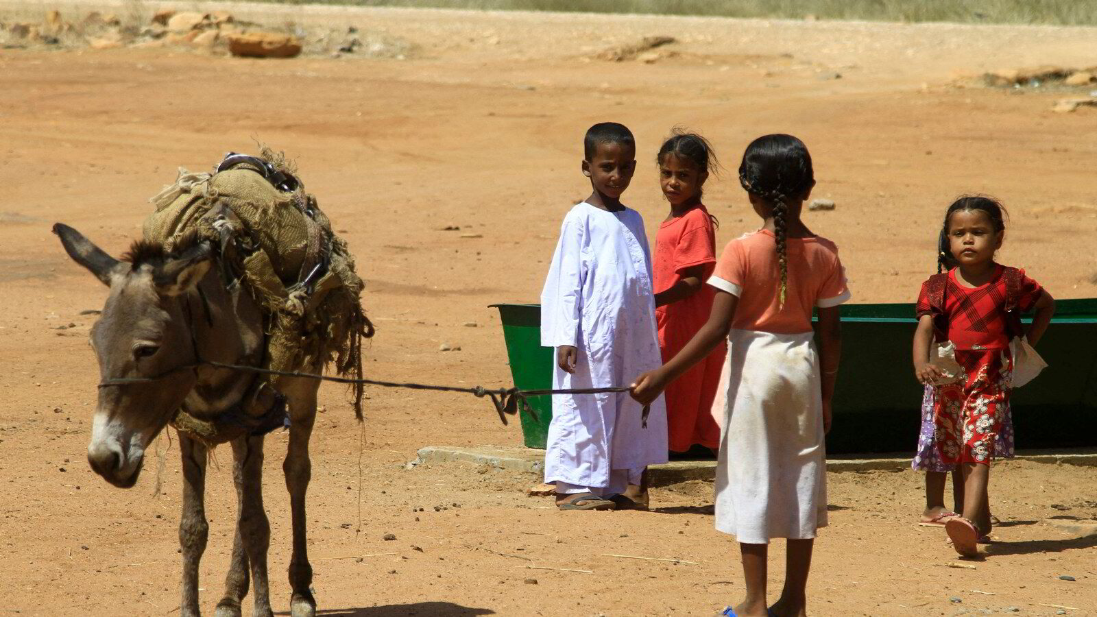 Ingen ligger i telt for Sudan