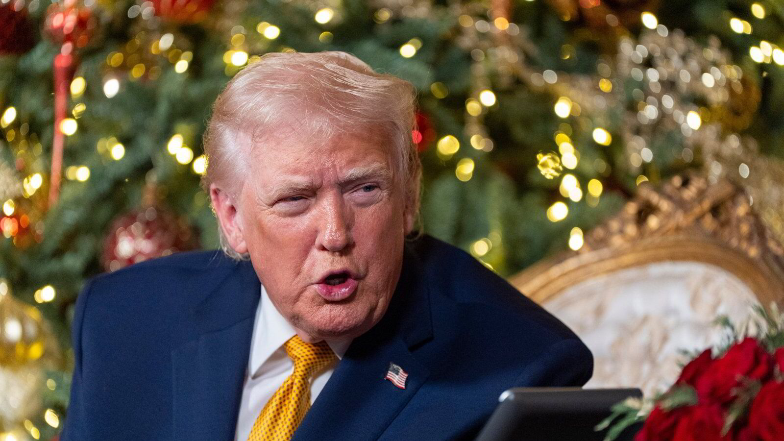 Trump med julehilsen til «venstreradikalt avskum»