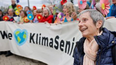 Den europeiske menneskerettighetsdomstol ga organisasjonen Klimaseniorinnen medhold i saken mot Sveits.