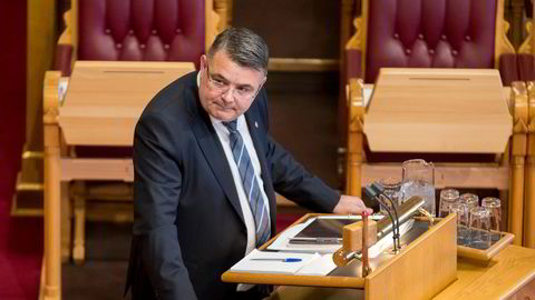 Kjell-Børge Freiberg lyktes med å komme inn på Stortinget. Senere ble han hentet tilbake til regjeringskontorene, denne gangen som statsråd.
