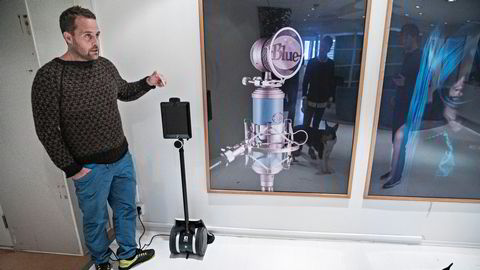 Den danske gründeren Jesper Melin har satset på flere selskaper i helsesektoren. Her er han avbildet i 2019 på kontorene til PatientSky, der han eier nesten 40 prosent.