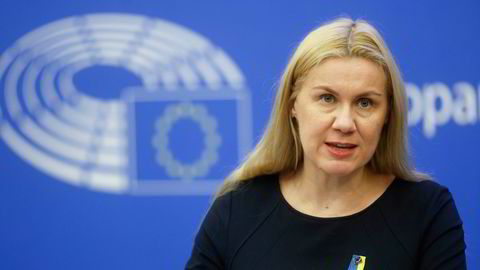 Kadri Simson, EUs estiske energikommissær, splitter den norske regjeringen.