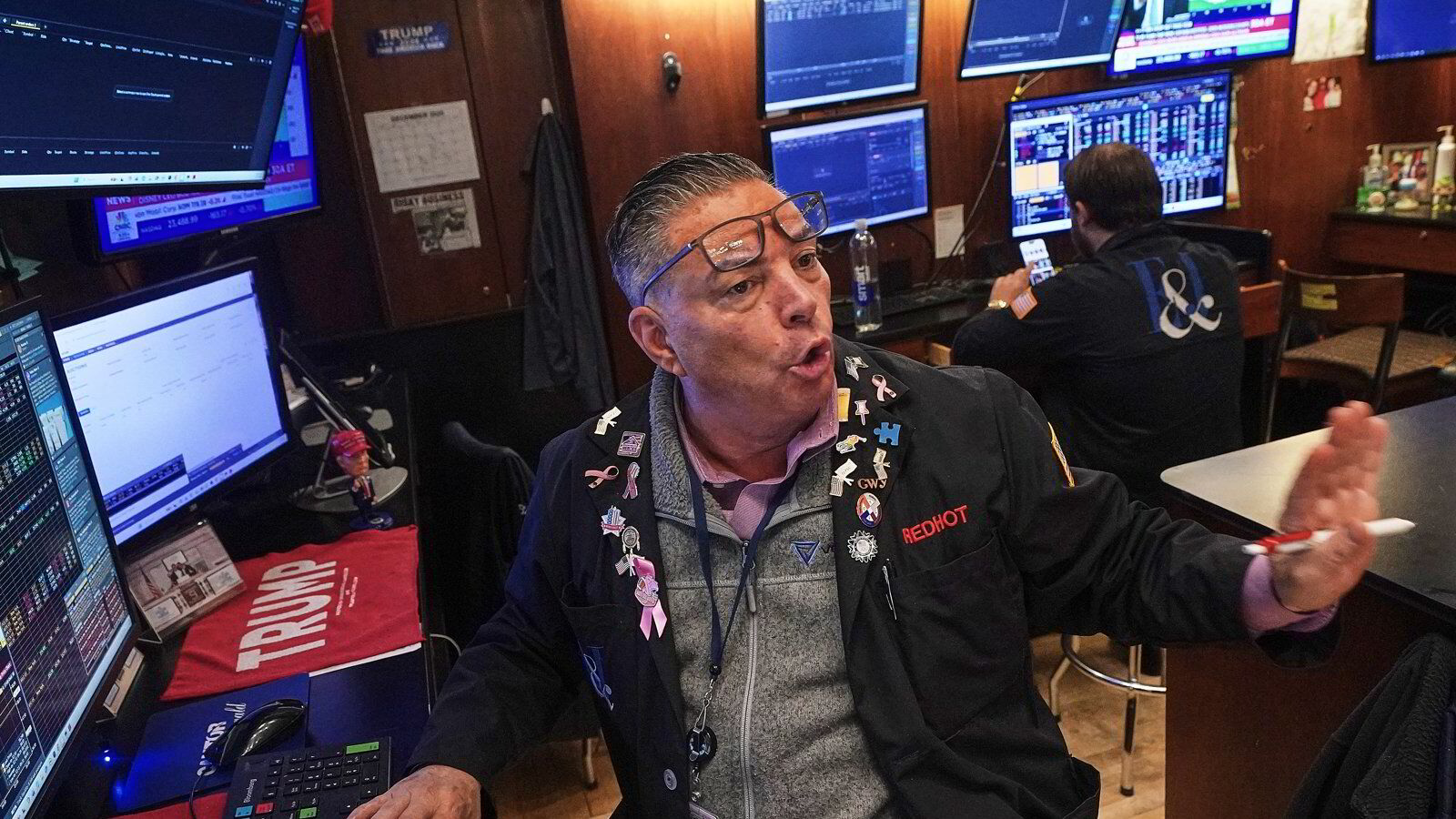 Wall Street vender ned på årets siste handelsdag