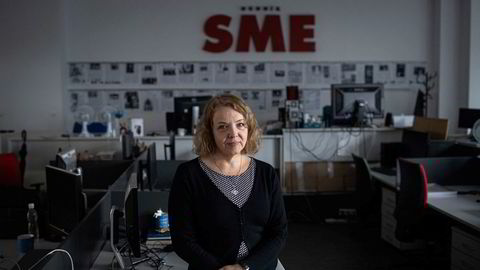 En giftig eier, sier sjefredaktør Beata Balogová (bildet). Hun leder SME, et av Slovakias toneangivende nyhetsmedier, som i flere år hadde en oligarkkontrollert eier.