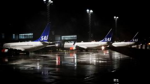 SAS har lansert planene for to datterselskaper der all vekst skal skje på vei ut av pandemien, og planene ble endret etter forhandlinger om kostnadskutt. Bildet er fra Oslo lufthavn.