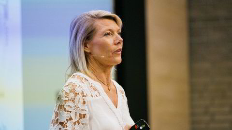 DNB-sjef Kjerstin Braathen presenterte et overskudd på 12 milliarder kroner før skatt for månedene april til juni i år.