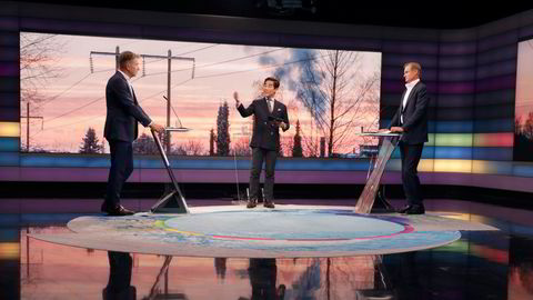Øystein Stray Spetalen og Terje Lien Aasland møttes i tv-programmet «Debatten» med Fredrik Solvang på NRK 1 tirsdag kveld.