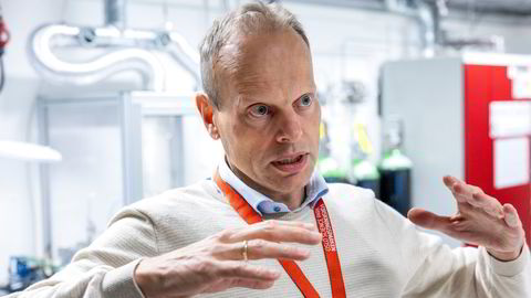 En container i hagen på Røa kan bli brikken som løser det største problemet med solenergi, skrev DN om gründer Bjørn Brandtzæg (bildet) og hans Photoncycle tidligere i mai.