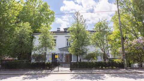Den russiske ambassaden i Oslo har jevnlig fått levert kontanter.