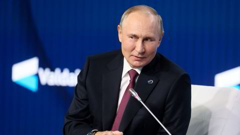 President Vladimir Putin snakket på årets møte i Valdaj diskusjonsklubb i Moskva nylig.