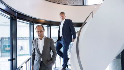 Investeringen i Megabad blir det tredje i rekken for det nyeste oppkjøpsfondet til FSN-gründer og toppsjef Frode Strand-Nielsen (til venstre). Her avbildet med partner og driftsdirektør Morten Welo.