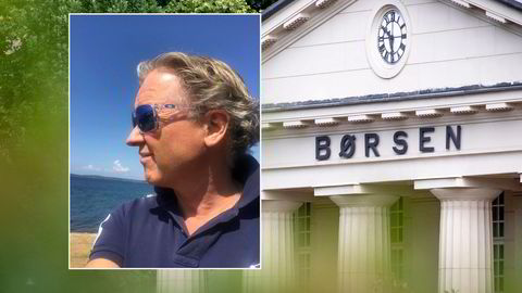 – Det er bekymringsfullt å se hvor volatilt det er, sier investor Haakon Sæter. Sæter hadde ikke anledning til å stille opp på fotografering, men sendte dette bildet av seg selv til DN.
