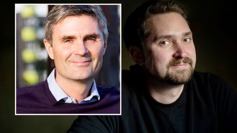 Cognite-sjef John Markus Lervik (innfelt) og Oda-sjef Karl Munthe-Kaas har vært med å gründe hvert sitt selskap verdsatt til mer enn én milliard dollar i såkalte venturetransaksjoner.