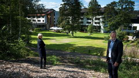 Cecilie og Tord Laeskogen har på få år investert en kvart milliard i familiehotellet på Sundvolden ved Tyrifjorden. Nå står nye 70 millioner i nye rom for tur.