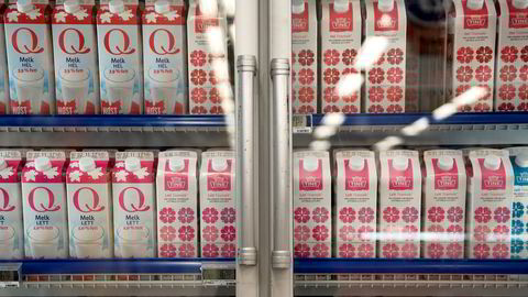 Q-meieriene frykter stor overproduksjon av melk.