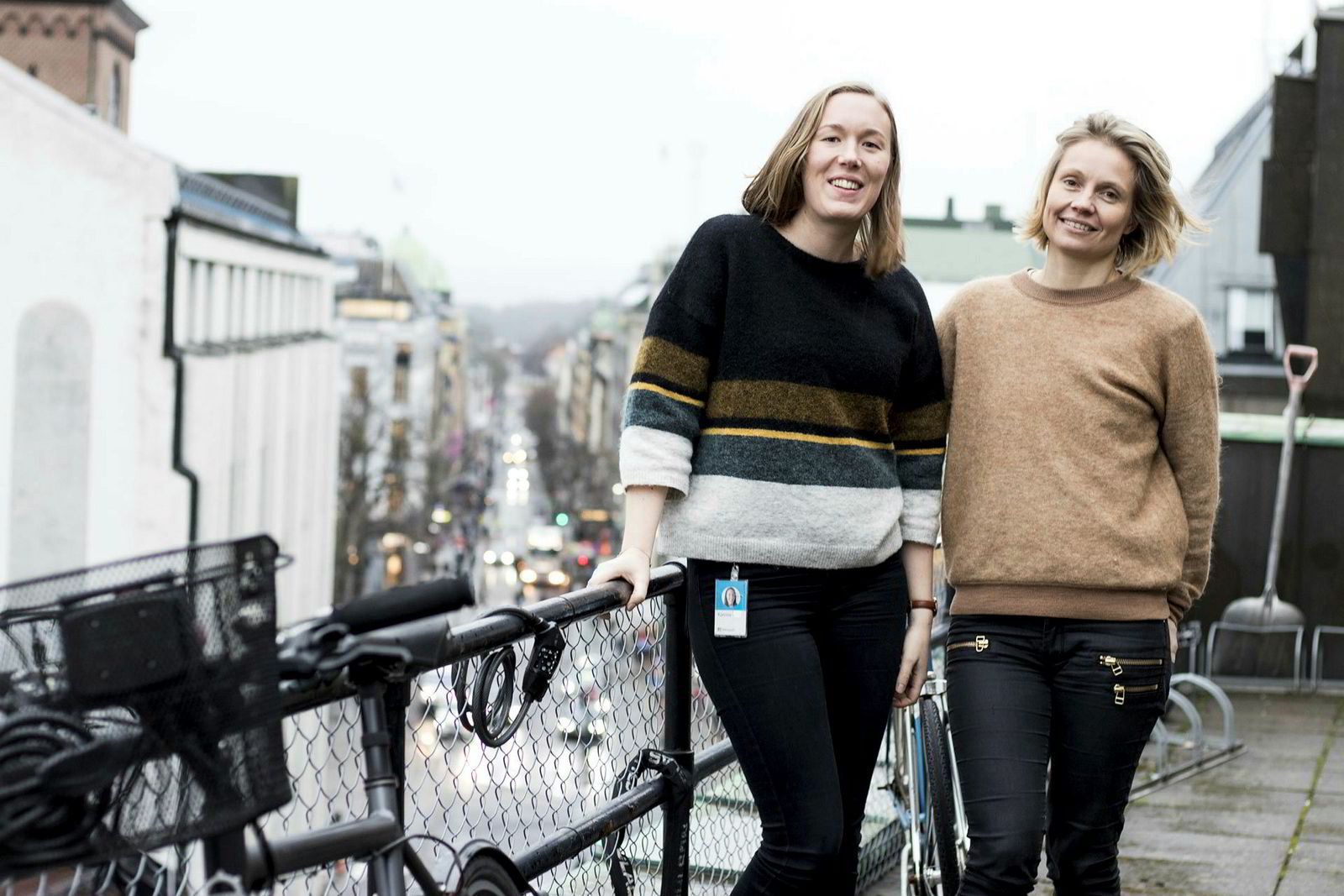 Program Manager Kathrine Hammervold og UX-designer Katrine Svela.