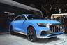 Den mest spennende nyheten fra Audi var likevel konseptbilen Q8 som skal være for Audi, det X6 er for BMW. Denne bilen skal lanseres i 2018.