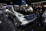 Mercedes markerte også sitt nye undermerke EQ med denne elektriske suven. Merket skal bli ledende på elbiler.