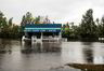 Byen Washington i Nord Carolina ble kraftig oversvømmet.