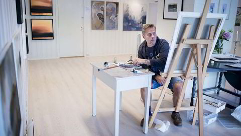 Fisketur uten fisk. Han var toppleder i Capgemini da han begynte å male. Noe av det Ola Furu setter aller mest pris på med den ukentlige arbeidsøkten i atelieret i Drøbak, er at han gjør noe som ikke har et mål.
