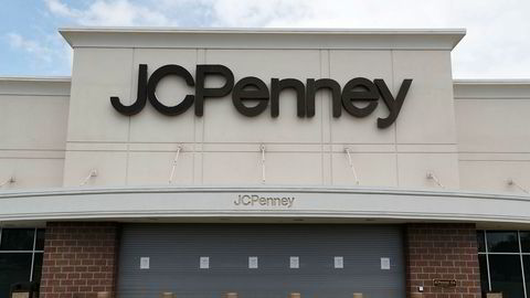 En stengt JC Penney-butikk i Roseville i Michigan.