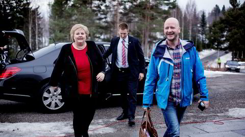 Sigbjørn Aanes var Erna Solbergs nærmeste medarbeider da han var statssekretær.