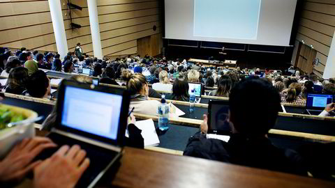 Et stort flertall av norske studenter har foreldre med høyere utdannelse.