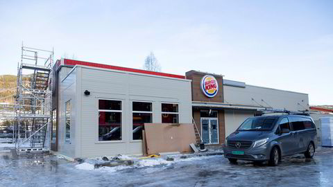 Umoe Restaurants har etablert 25–40 nye Burger King-restauranter hvert år, men i år åpnes bare et fåtall som denne på Gol.