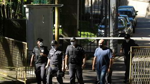 Brasiliansk politi ransaket tirsdag boligen til delstatsguvernøren i Rio de Janeiro som del av etterforskningen av underslag av penger til et feltsykehus.