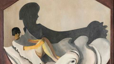 Mystisk. Per Krohg var bare i midten av 20-årene da han malte «Skyggen» (1915) – noen få år tidligere hadde den norske kunstneren studert på skolen til Henri Matisse.