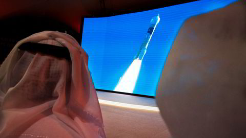 Oppskytingen i Japan ble fulgt fra skjermer på romsenteret Mohammed Bin Rashid i Dubai