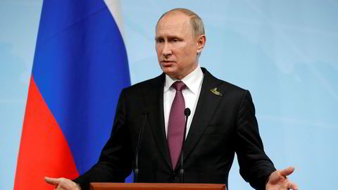 Russlands president Vladimir Putin på G20-møtet i Hamburg i begynnelsen av juli.