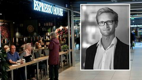 Kaffekjeden Espresso House er blant de største mottagerne av regjeringens kontantstøtte. Økonomiprofessor Gisle Natvik er kritisk til hvor pengene ender opp.