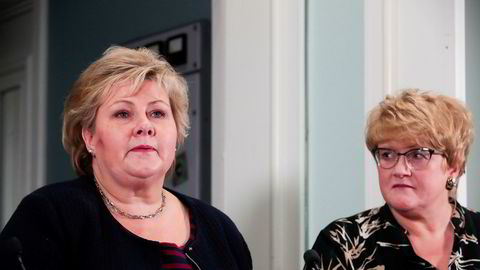Venstre-leder Trine Skei Grande har snakket med statsminister Erna Solberg om rykteflommen før hun nå går inn i regjering.