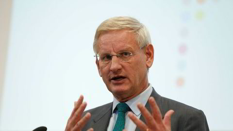 Tidligere statsminister i Sverige, Carl Bildt, mener Sylvi Listhaug overdriver problemene med innvandring i Sverige.
