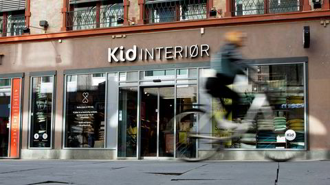 Kid melder tirsdag om et solid andre kvartal. Bildet viser Kid-butikken i Torggata i Oslo tirsdag morgen.