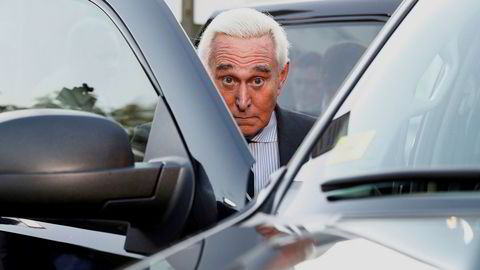 Roger Stone er dømt til 40 måneders fengsel.