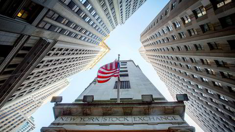 Wall Street åpner flatt fredag. Her fra The New York Stock Exchange.
