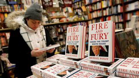 Boken «Fire and Fury: Inside the Trump White House» av Michael Wolff har fått svært stor oppmerksomhet.