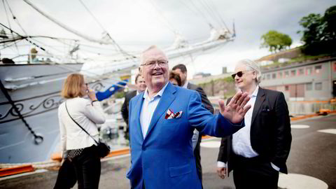 Herbjørn Hansson vil ikke si hva det betyr at de store investeringene i familieselskapet High Seas faller kraftig.