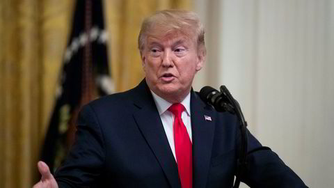 Lederen i etterretningskomiteen i Representantenes hus, demokraten Adam Schiff, kalte Trump en trussel mot landet og advarte fredag mot det han mener er maktmisbruk av presidenten. Foto: Alex Brandon / AP / NTB scanpix