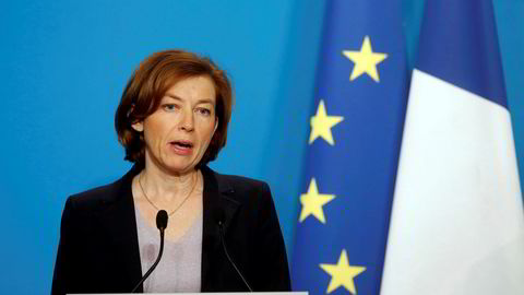 Frankrikes forsvarsminister Florence Parly sier russerne ble advart før bombeangrepet mot Syria.